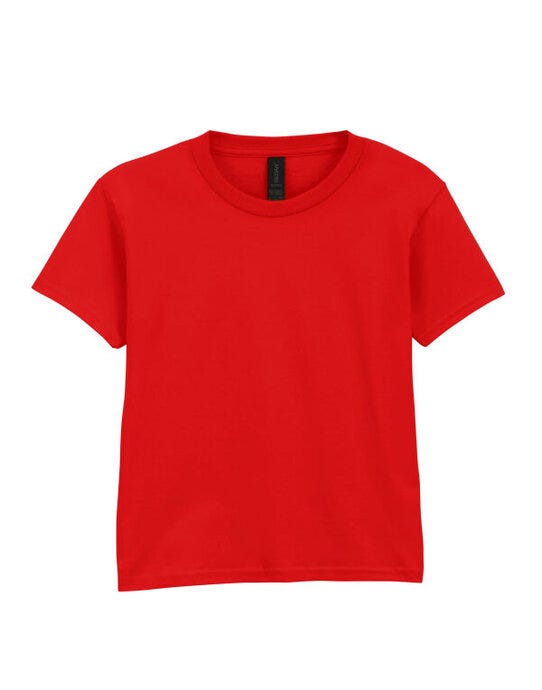 Gildan Softstyle Youth T-Shirt - Red