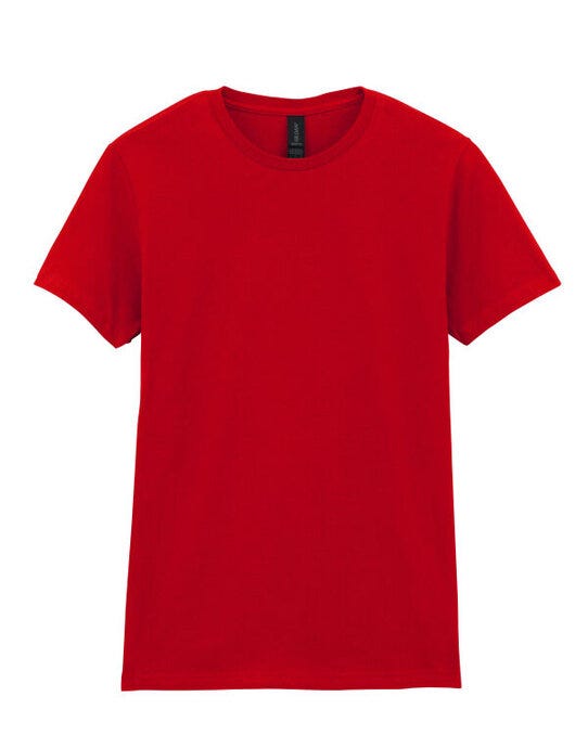 Gildan Softstyle Ladies' T-Shirt - Red