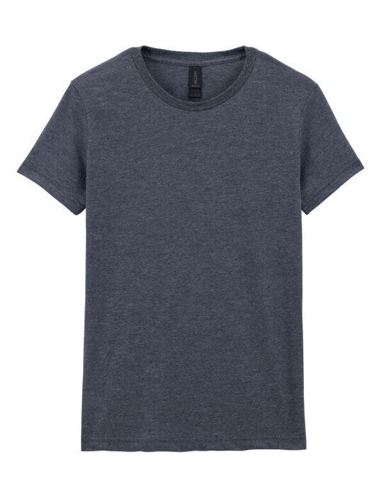 Gildan Softstyle Ladies' T-Shirt - Dark Heather