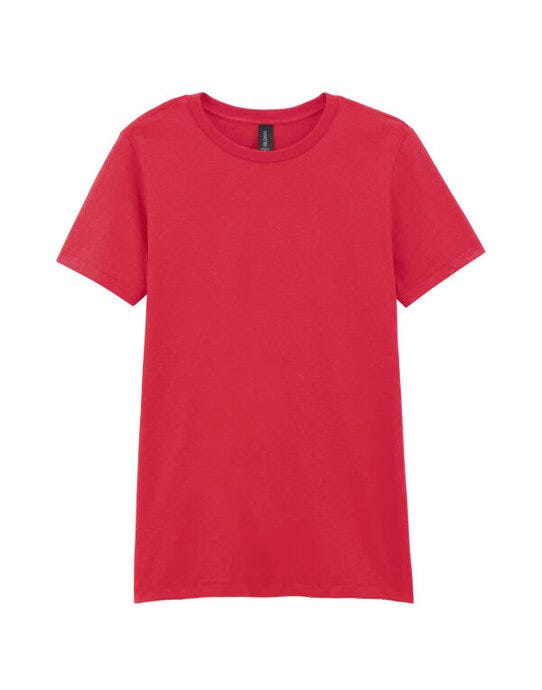 Gildan Softstyle CVC Women's T-Shirt - Red Mist