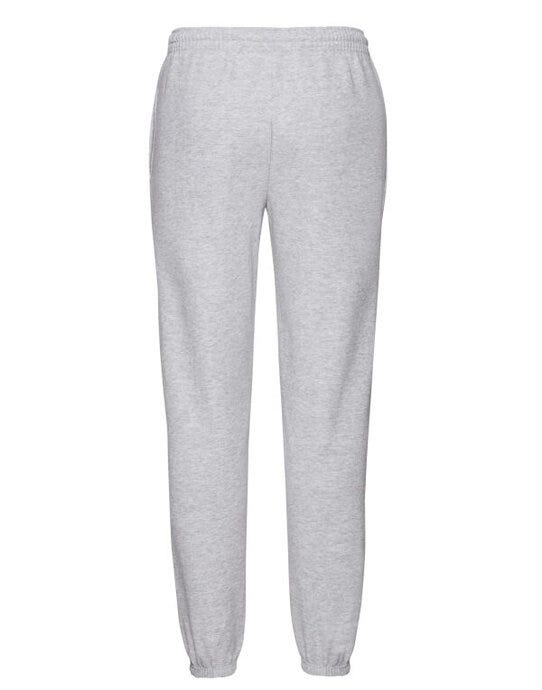 Fruit Of The Loom FOTL Mens Classic Elastic Cuff Jog Pants - Heather Grey