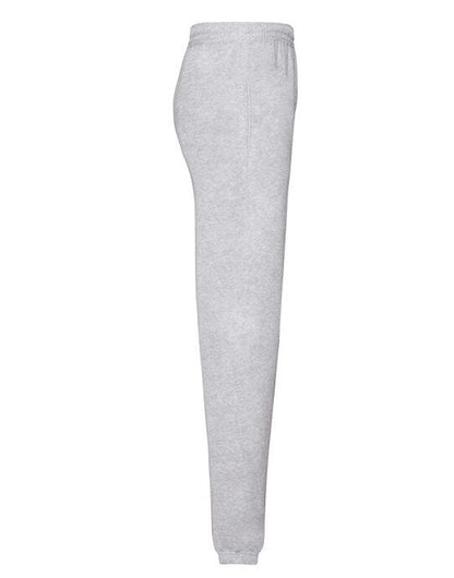 Fruit Of The Loom FOTL Mens Classic Elastic Cuff Jog Pants - Heather Grey
