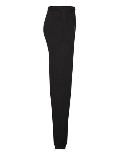 Fruit Of The Loom FOTL Mens Classic Elastic Cuff Jog Pants - Black