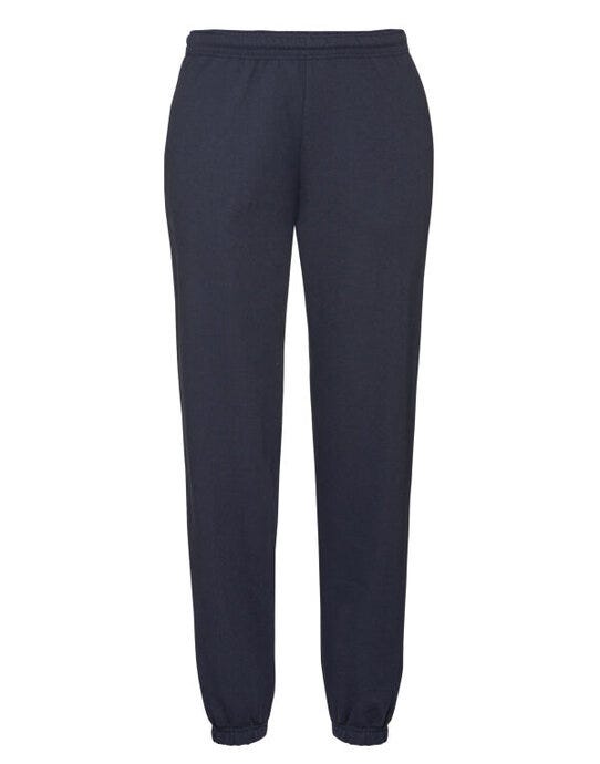 Fruit Of The Loom FOTL Mens Classic Elastic Cuff Jog Pants - Deep Navy