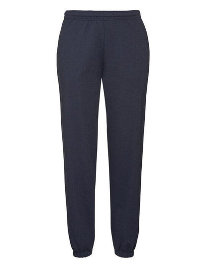 Fruit Of The Loom FOTL Mens Classic Elastic Cuff Jog Pants - Deep Navy