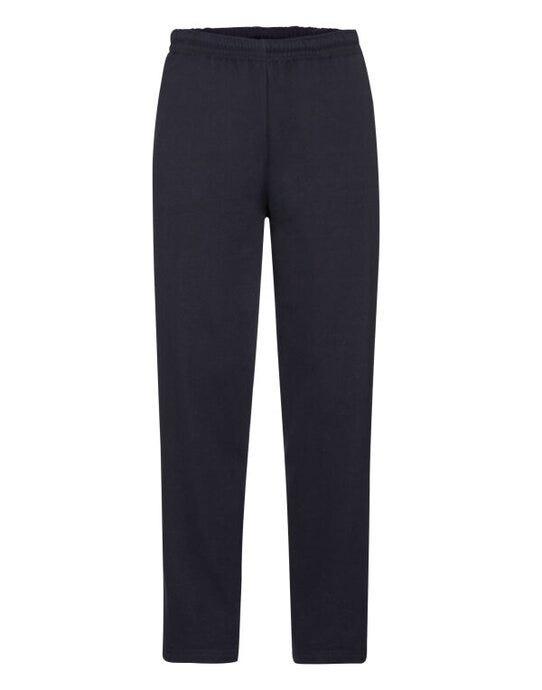 Fruit Of The Loom FOTL Mens Classic Open Hem Jog Pants - Deep Navy