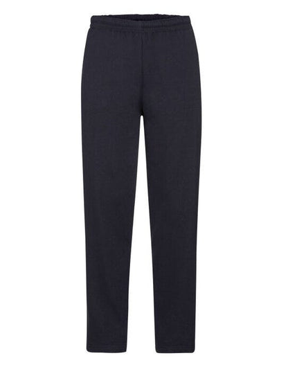 Fruit Of The Loom FOTL Mens Classic Open Hem Jog Pants - Deep Navy