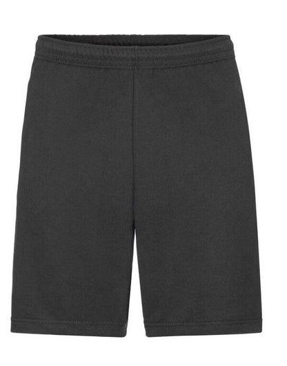Fruit Of The Loom FOTL Men's Lightweight Shorts - Black