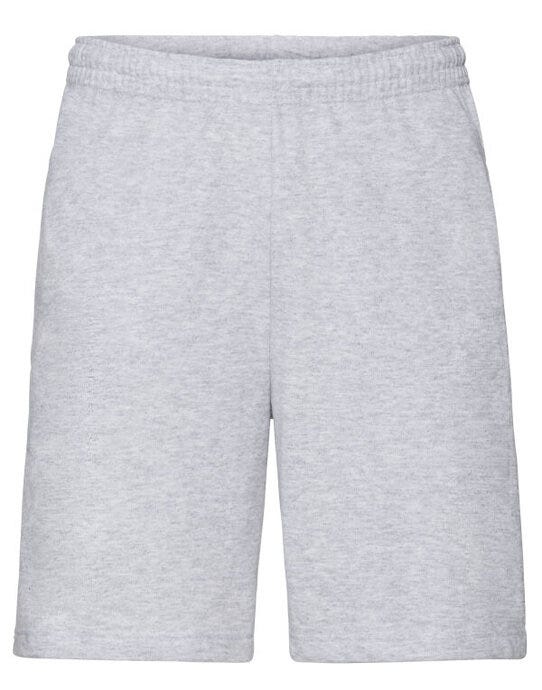 Fruit Of The Loom FOTL Men's Lightweight Shorts - Heather Grey