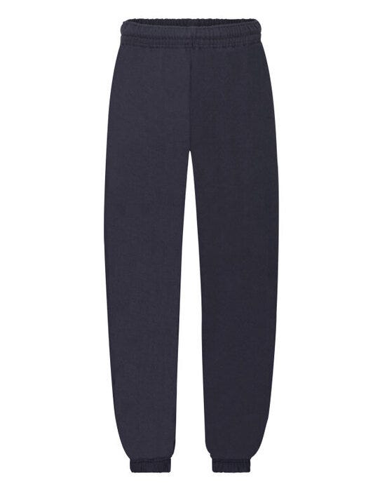 Fruit Of The Loom FOTL Kids Classic Elastic Cuff Jog Pants - Deep Navy