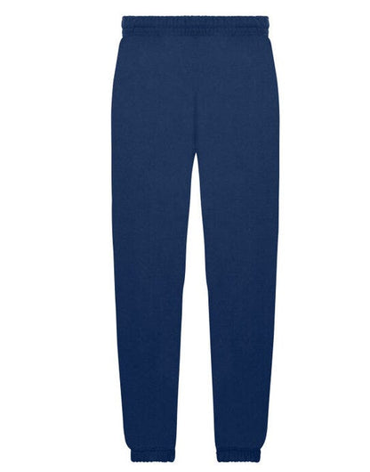 Fruit Of The Loom FOTL Kids Classic Elastic Cuff Jog Pants - Navy Blue