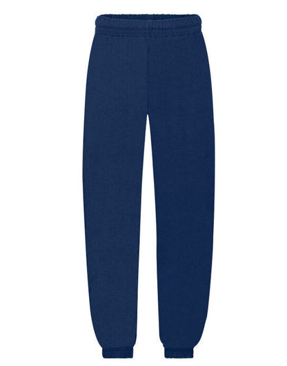 Fruit Of The Loom FOTL Kids Classic Elastic Cuff Jog Pants - Navy Blue