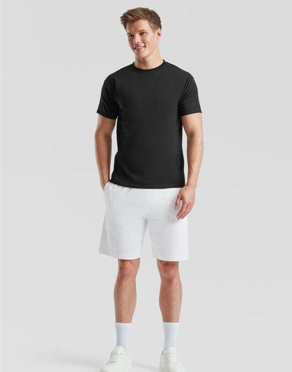 Fruit Of The Loom FOTL Iconic Jersey Shorts - White