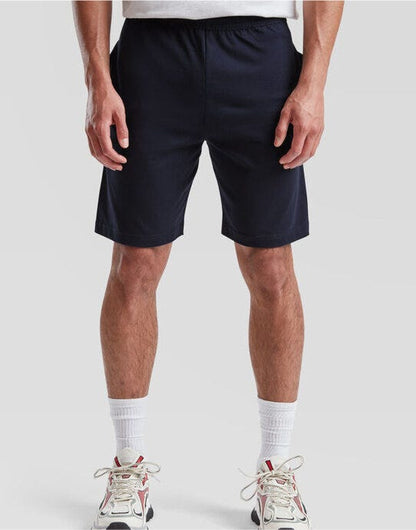 Fruit Of The Loom FOTL Iconic Jersey Shorts - Deep Navy