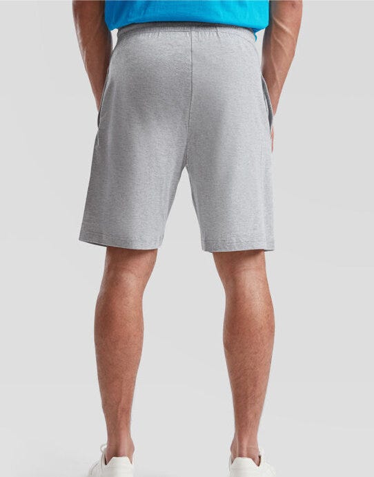 Fruit Of The Loom FOTL Iconic Jersey Shorts - Heather Grey