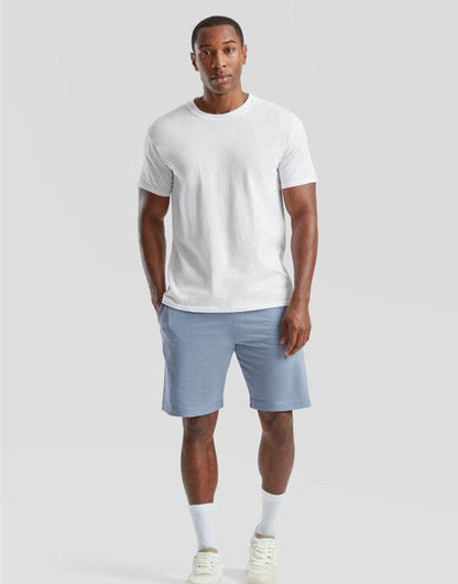 Fruit Of The Loom FOTL Iconic Jersey Shorts - Mineral Blue