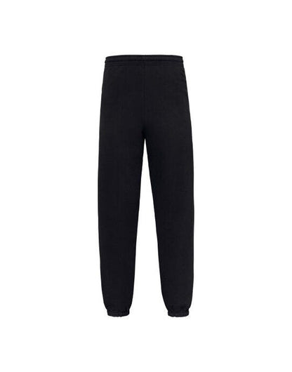 Fruit Of The Loom FOTL Iconic Premium Elasticated Cuff Jog - Black