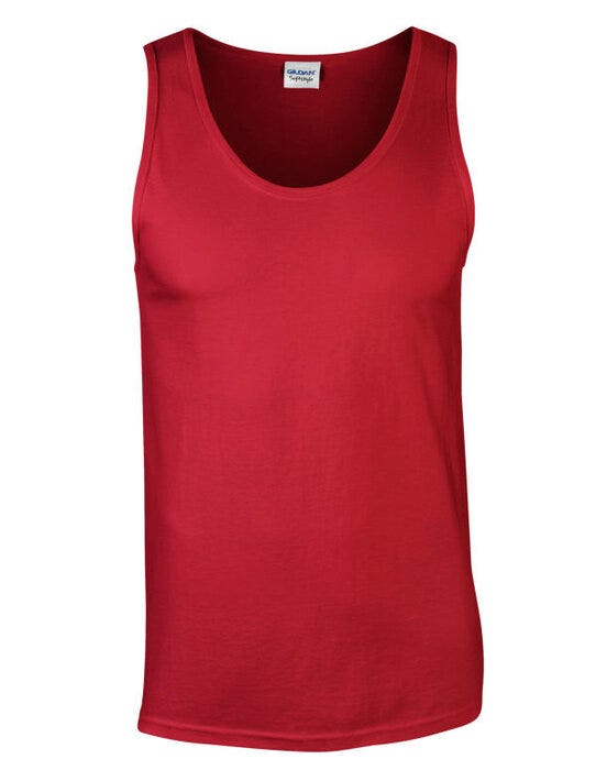 Gildan Softstyle Adult Tank Top - Red