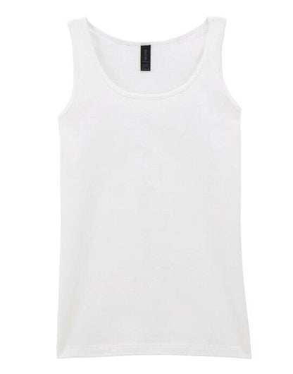 Gildan Softstyle Ladies Tank Top - White