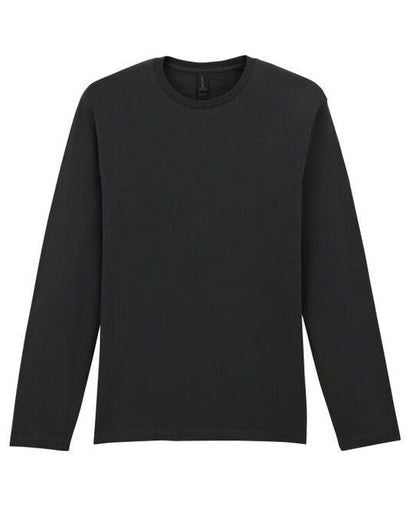 Gildan Softstyle Adult Long Sleeve Tee - Black