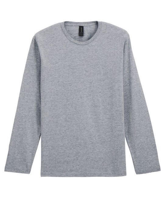Gildan Softstyle Adult Long Sleeve Tee - Sport Grey (RS)