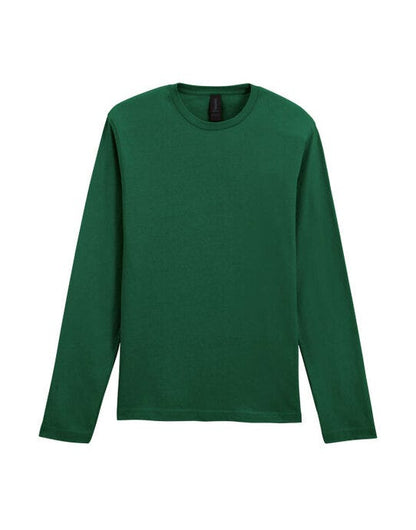 Gildan Softstyle Adult Long Sleeve Tee - Fan Dark Green