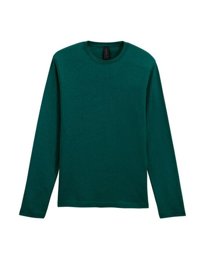 Gildan Softstyle Adult Long Sleeve Tee - Fan Marine Green