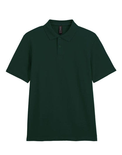Gildan Softstyle Adult Double Pique Polo - Forest Green