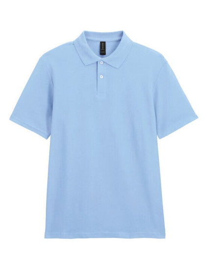 Gildan Softstyle Adult Double Pique Polo - Light Blue