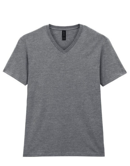 Gildan Softstyle Adult V-Neck T-Shirt - Sport Grey (RS)