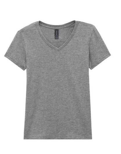 Gildan Softstyle Ladies V-Neck T-Shirt - Sport Grey (RS)
