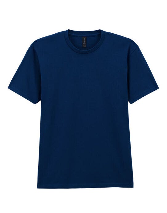 Gildan Softstyle Midweight Adult T-Shirt - Navy Blue