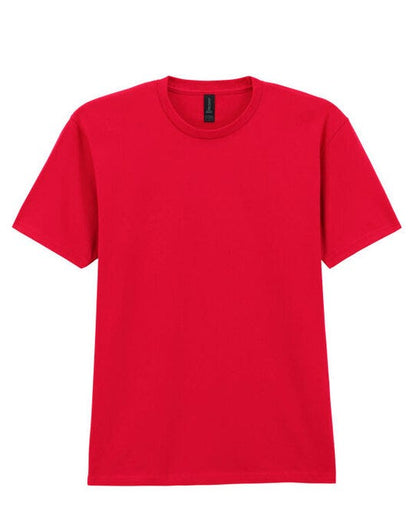 Gildan Softstyle Midweight Adult T-Shirt - Red