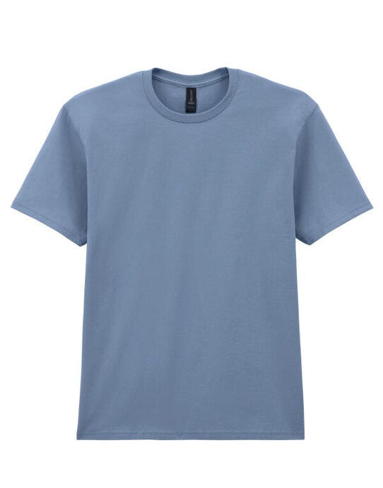 Gildan Softstyle Midweight Adult T-Shirt - Stone Blue