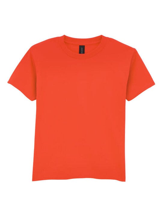 Gildan Softstyle Midweight Youth T-Shirt - Orange