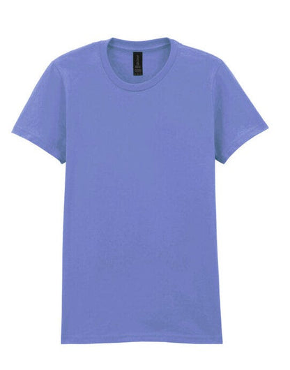 Gildan Softstyle Midweight Womens Tshirt - Violet