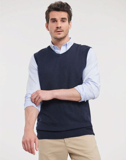 Russell Athletic Collection Russell Collection VNeck S'Less Pullover - French Navy