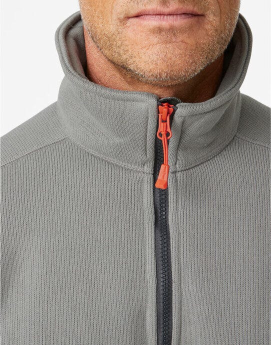 Helly Hansen Kensignton 1/2 Zip Fleece - Mid Grey