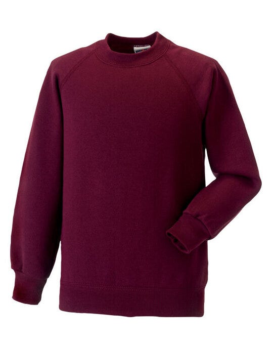 Russell Athletic Russell Kids Classic Sweatshirt - Burgundy