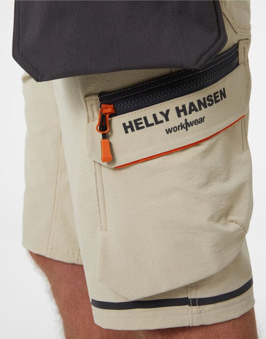 Helly Hansen Kensington Service Shorts - Sand/Ebony