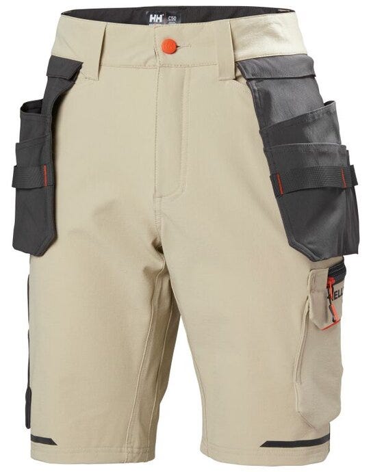 Helly Hansen Kensington Service Shorts - Sand/Ebony