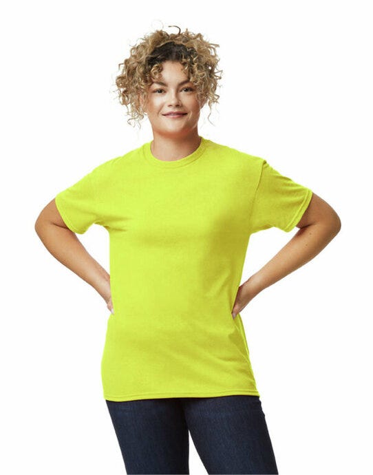 Gildan DryBlend Adult T-Shirt - Safety Green