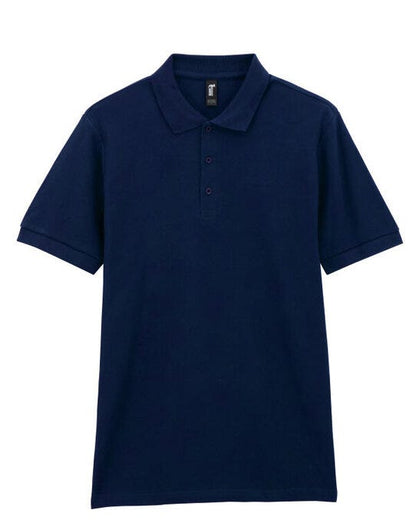 Gildan Premium Cotton Adult Pique Polo - Navy Blue
