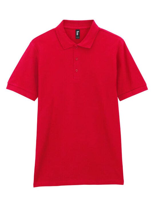 Gildan Premium Cotton Adult Pique Polo - Red