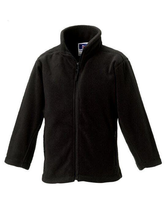 Russell Athletic Russell Kids FZ Outdoor Fleece - Black