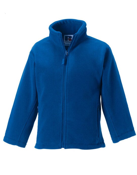 Russell Athletic Russell Kids FZ Outdoor Fleece - Bright Royal