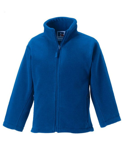 Russell Athletic Russell Kids FZ Outdoor Fleece - Bright Royal