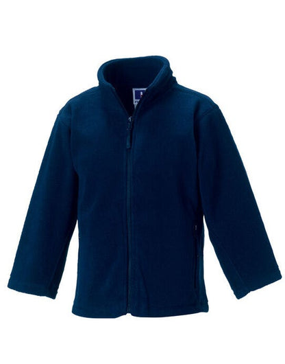 Russell Athletic Russell Kids FZ Outdoor Fleece - French Navy