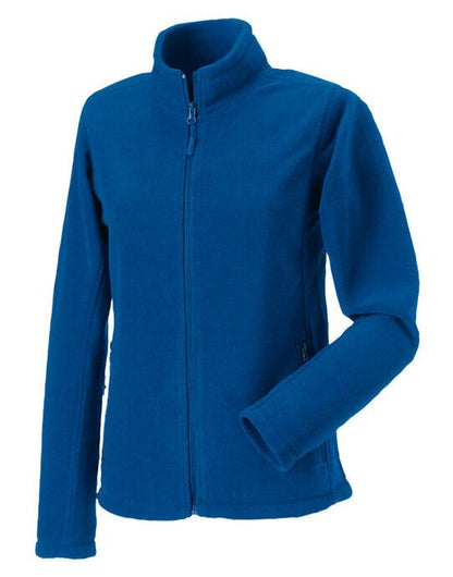 Russell Athletic Russell Ladies Full Zip Outdoor Fleece - Bright Royal