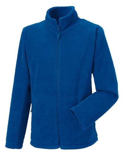 Russell Athletic Russell Mens Full Zip Outdoor Fleece - Bright Royal